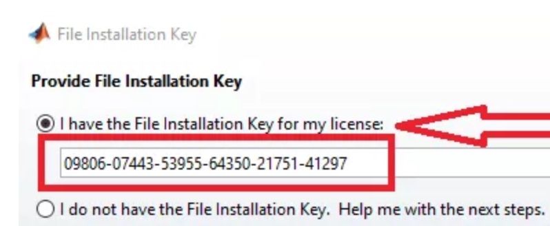 file installation key for matlab r2014a crack